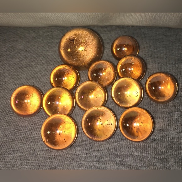 Lot of 13 Vintage Iridescent Marbles - Picture 6 of 12